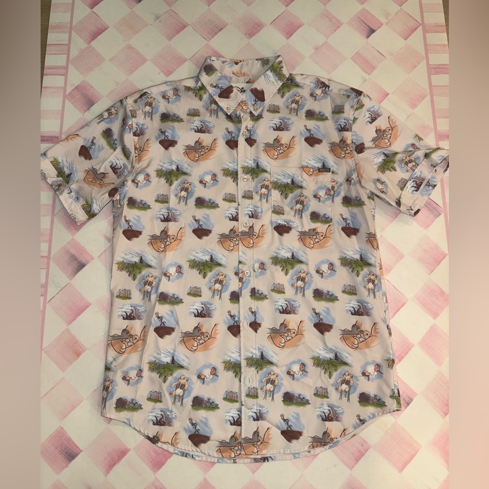 Men’s RSVLTS Disney Lion King Button Down Shirt